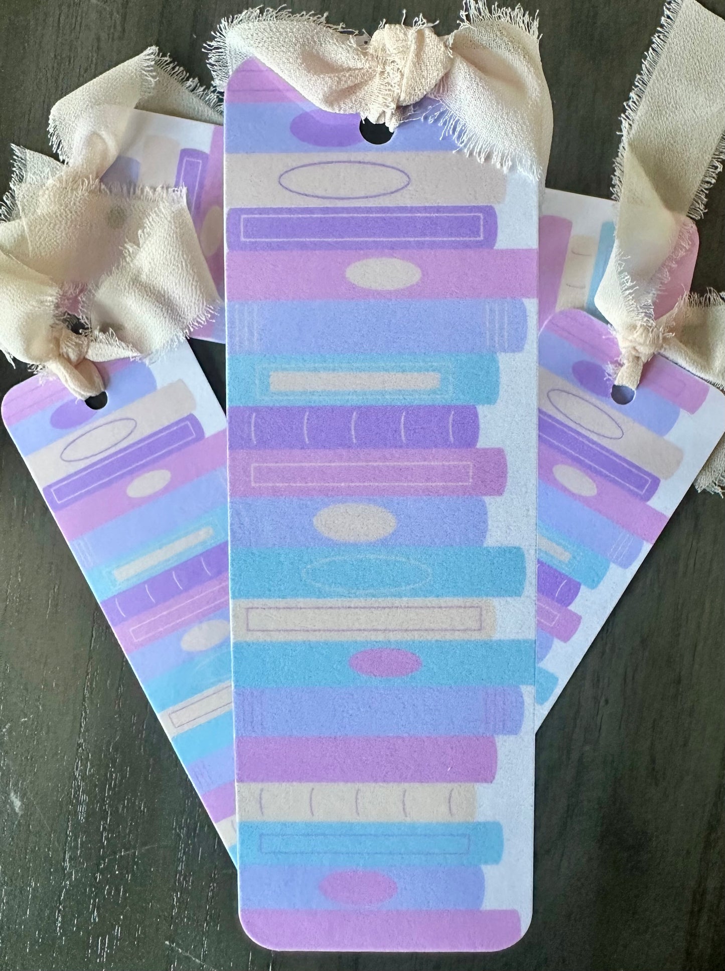 Stacked Books Bookmark