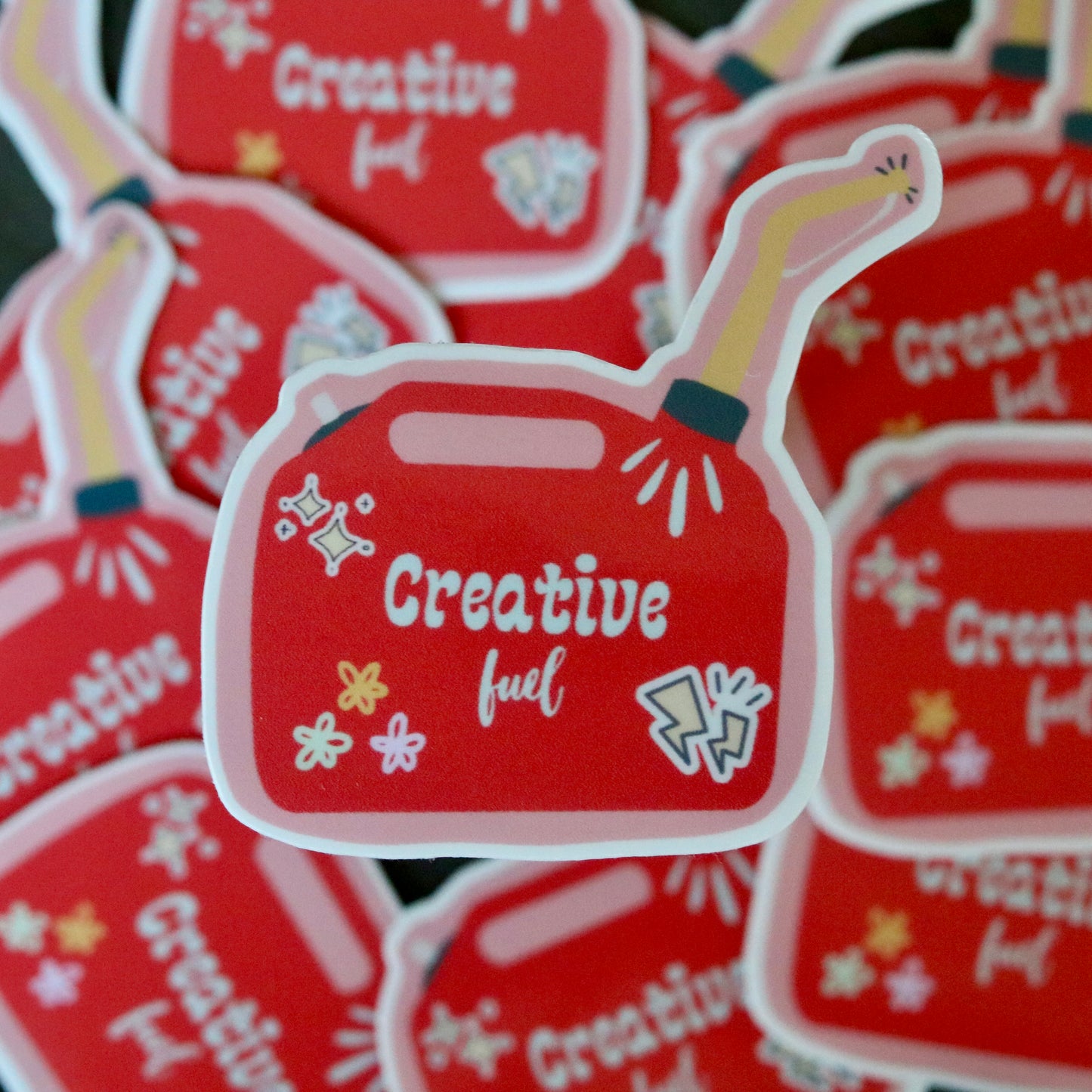Creative Fuel Sticker