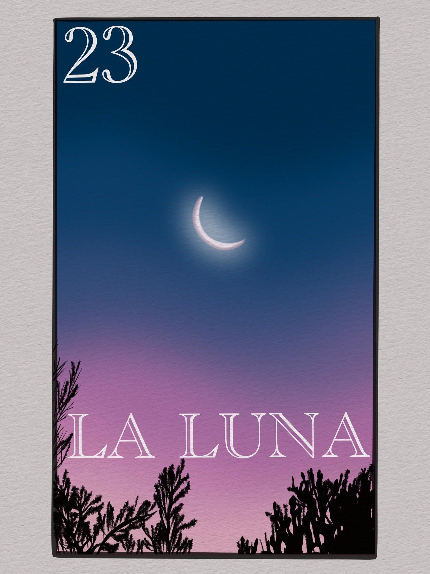 La Luna Print