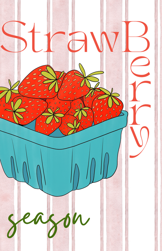 Strawberry Season Print