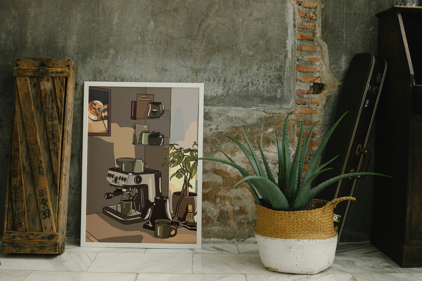 Cozy Coffee Corner Print