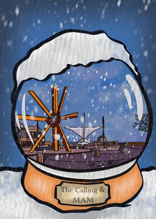 The Calling and Milwaukee Art Museum Snow Globe Print