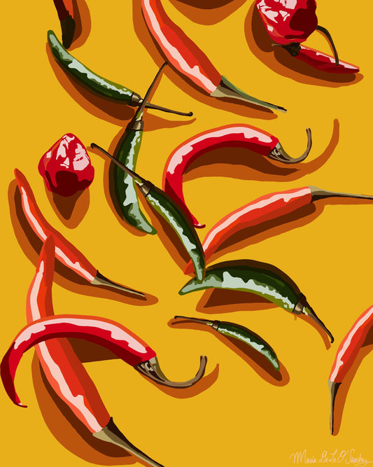 Just a Little Spicy Print