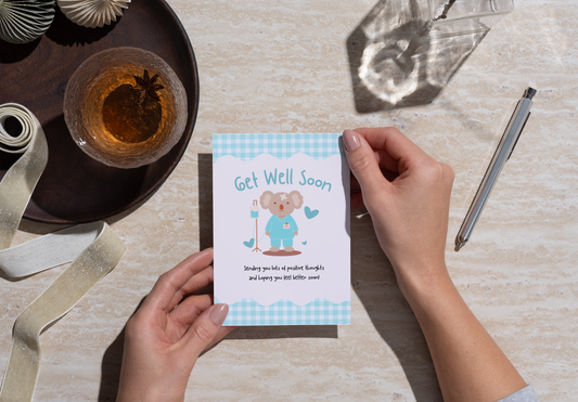 Get Well Soon Greeting Card