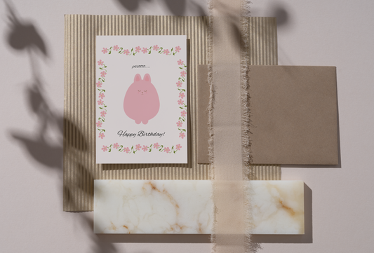 Psst Happy Birthday Greeting Card