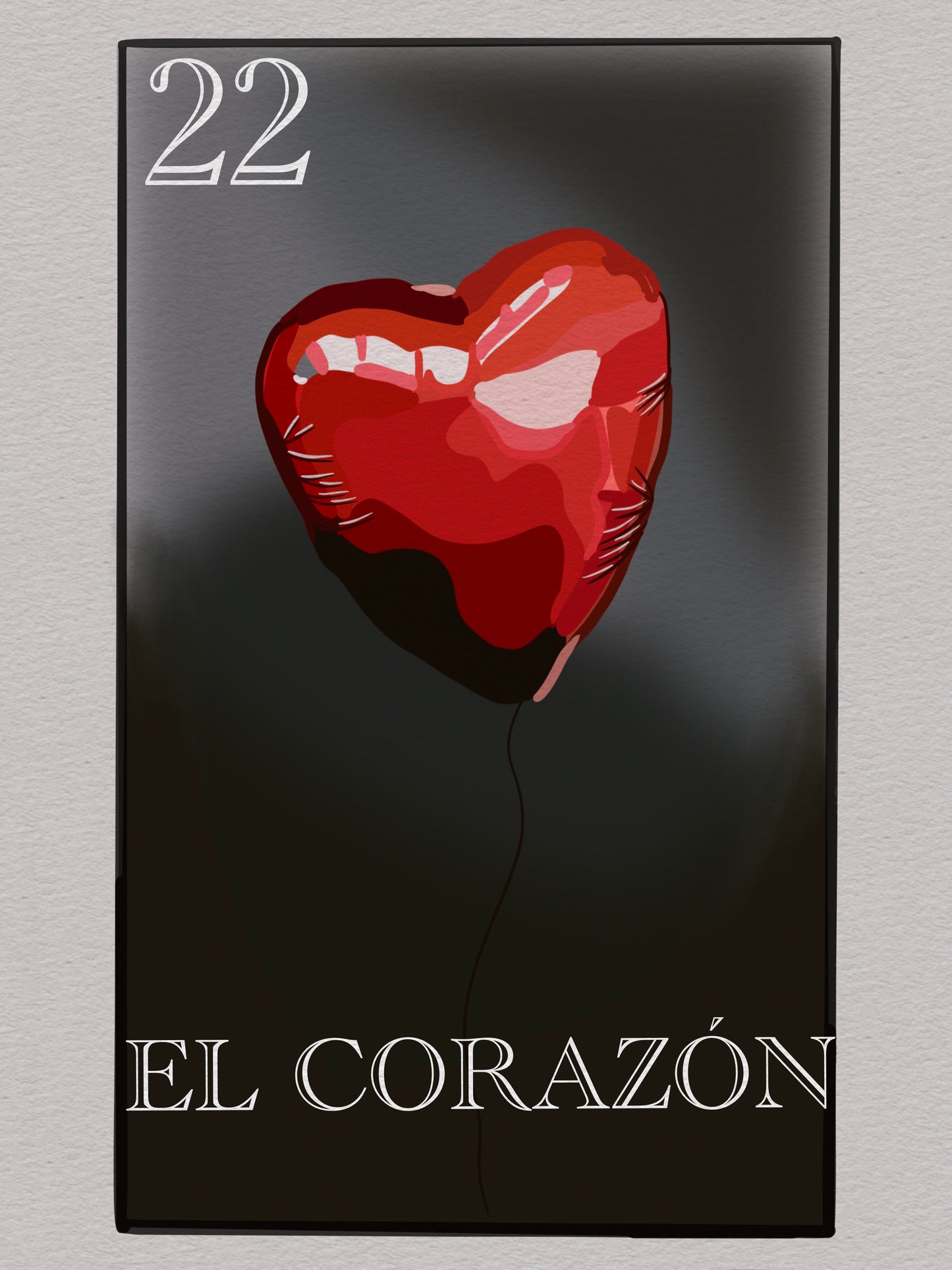 El Corazon Print