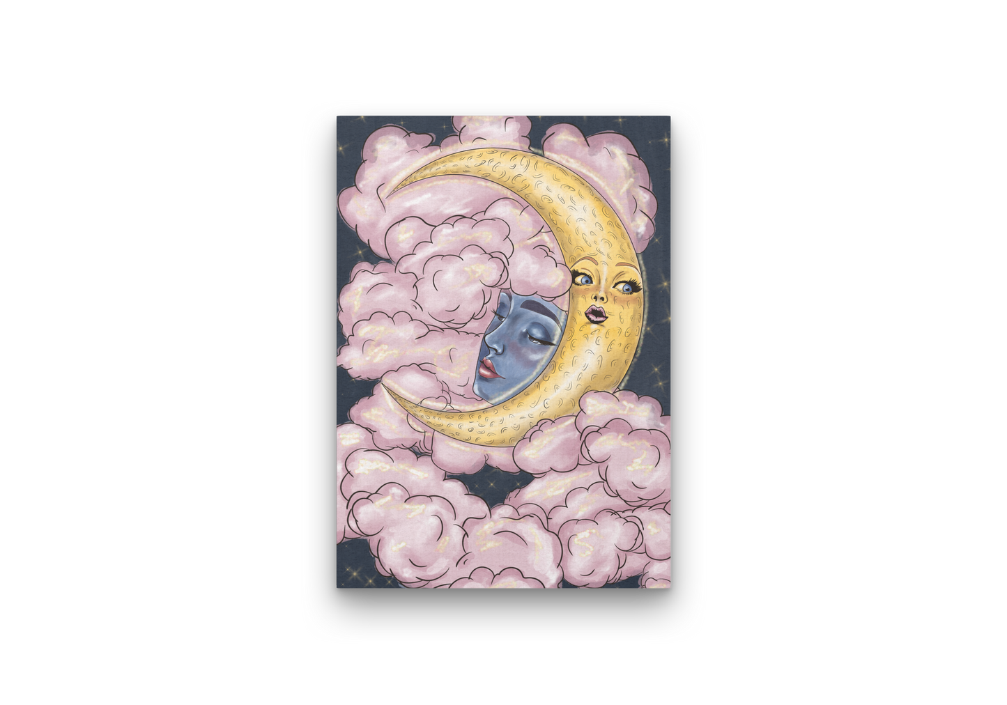Clouds & Moon Print