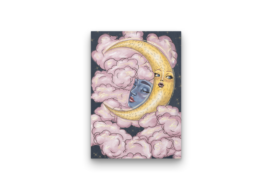 Clouds & Moon Print