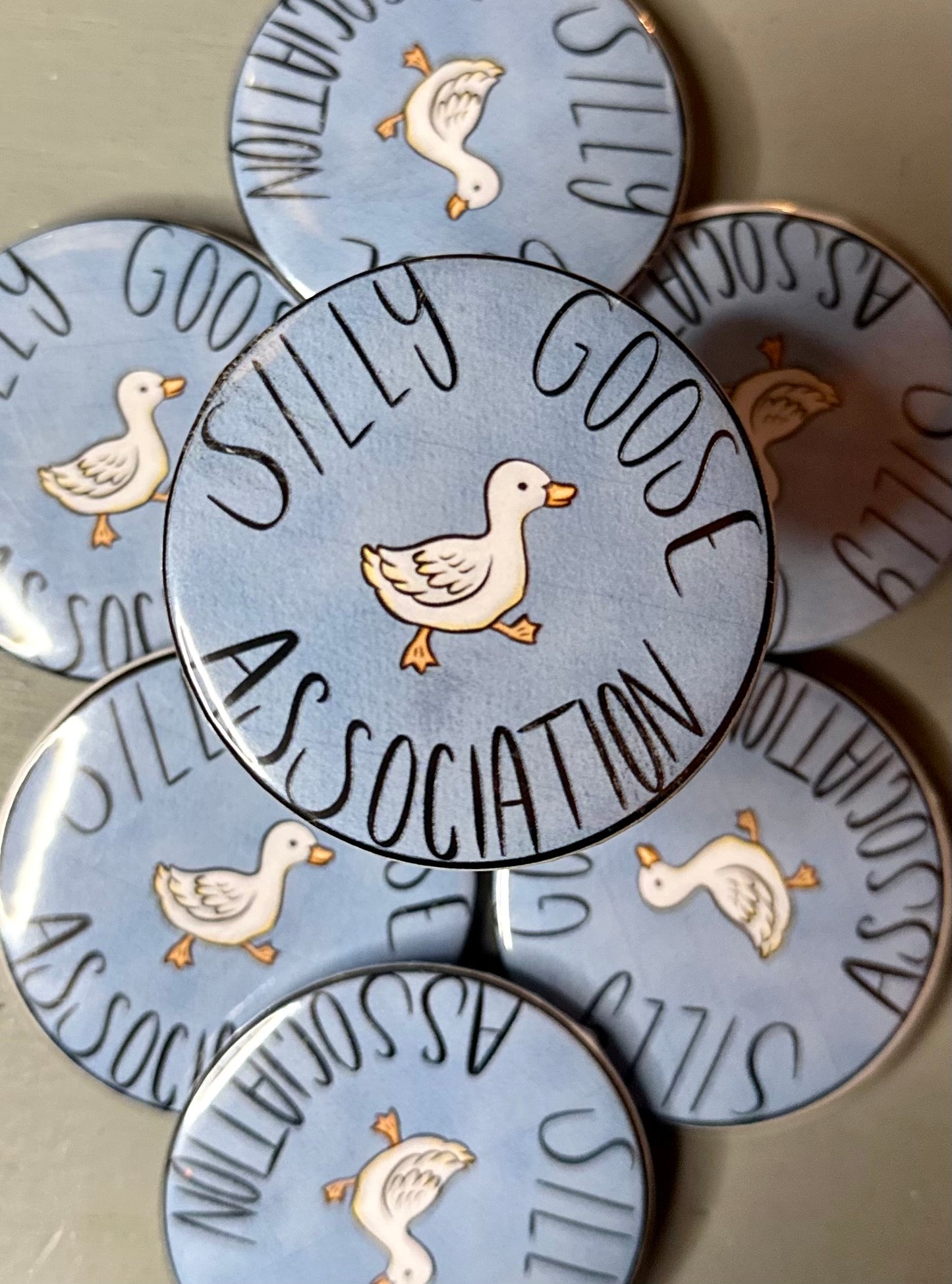 Silly Goose Association Button