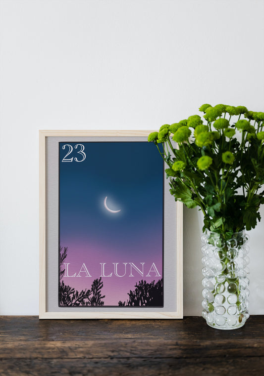 La Luna Print