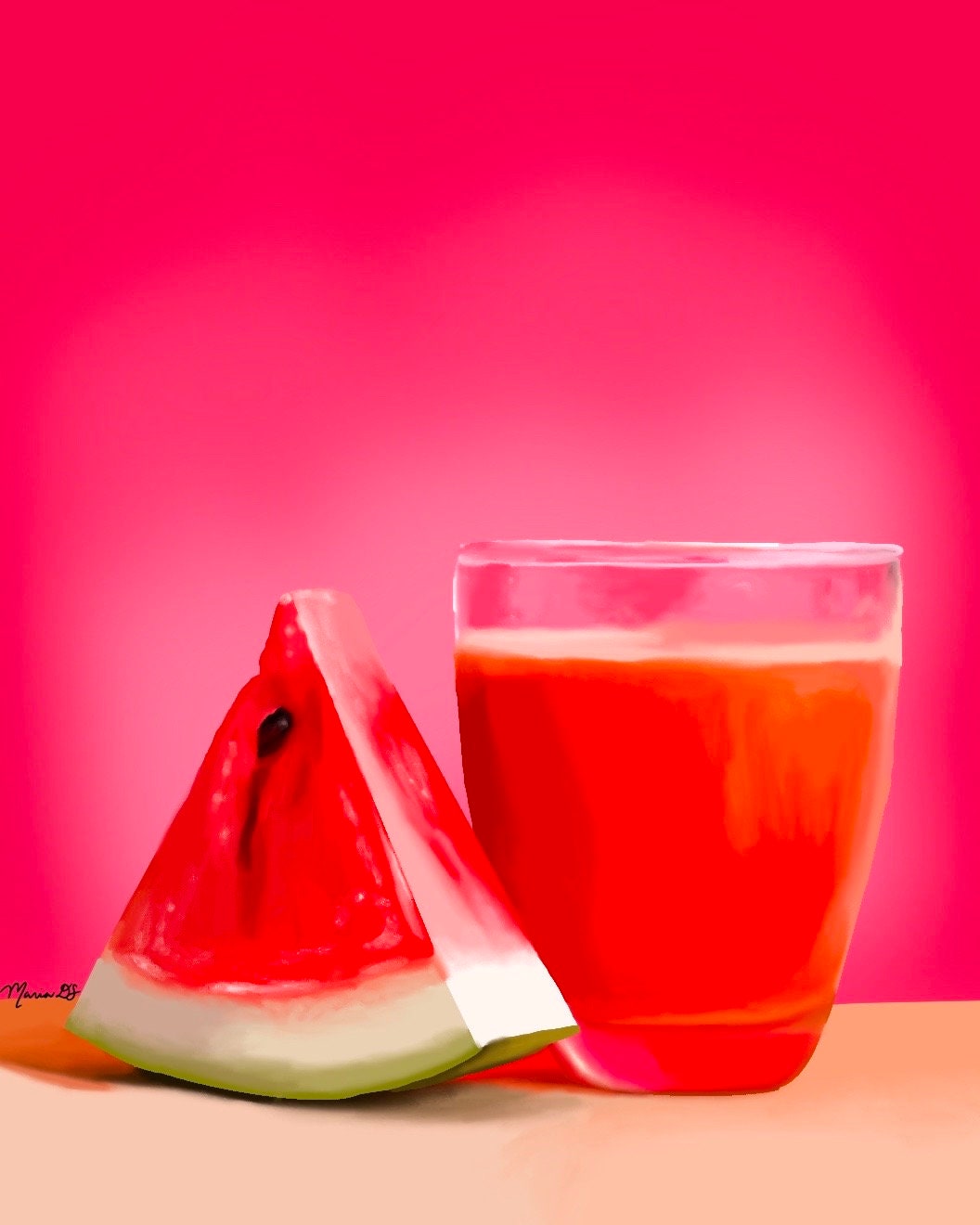 Agua de Sandia Print